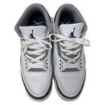 ナイキ NIKE エアジョーダン3 レトロ "ミッドナイトネイビー" Air Jordan 3 Retro "Midnight Navy" CT8532-140  メンズ靴 スニーカー ネイビー 29cmサイズ 201-shoes1146
