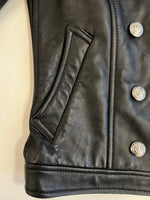 ラブレス LOVELESS ナポレオン レザージャケット 黒 62F17-601-09 ジャケット ブラック サイズ34 101LT-245