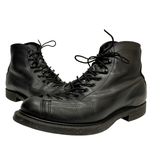 【曜日割引対象外】 レッドウィング RED WING 15年製 ワイドパネル ラインマン 8 1/2D ブラックリタン USA製 2995 メンズ靴 ブーツ ワーク ブラック 26.5cmサイズ 201-shoes1521 VB