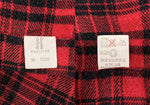ラルフローレン RalphLauren POLO COUNTRY 90s FLANNEL SHIRT フランネル シャツ ネルシャツ フラップポケット ハミルトン社 開襟 長袖 赤 長袖シャツ チェック レッド Mサイズ 104MT-2269