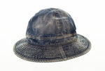 バウワウ BOW WOW US ARMY M37 DENIM HAT デニム ハット 加工  帽子 メンズ帽子 ハット ブルー Lサイズ 103H-17