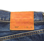 リーバイス Levi's × EDIFICE エディフィス 24SS 30th 501 ストレート デニム パンツ Levi's PREMIUM リーバイス プレミアム PC9-A9515-0000 デニム ブルー W29 L28 103MB-413