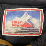 ファーストダウン FIRST DOWN SOLOTEXメモリースリムボリュームネックダウンジャケット F842503 ジャケット ブラウン Mサイズ 201MT-4881