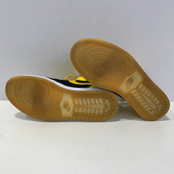 ナイキ NIKE エアジョーダン1 AIR JORDAN 1 2007年製 136085-072  メンズ靴 スニーカー イエロー 28cmサイズ 201-shoes1553