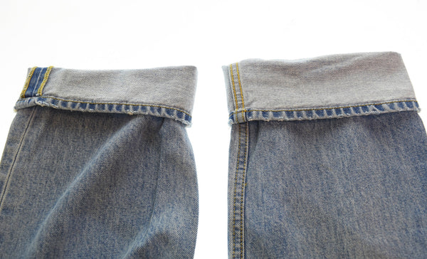 メゾン マルジェラ Maison Margiela 22S 10ライン Slip technique 4ステッチ ジーンズ  S50LA0193 S30561 デニム ブルー 32 103MB-641