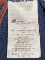 ダブルタップス WTAPS × NEW BALANCE ニューバランス ACADEMY HOODED アカデミー フーディ 紺 S2001SKU930 パーカ ロゴ ネイビー Sサイズ 104MT-1618