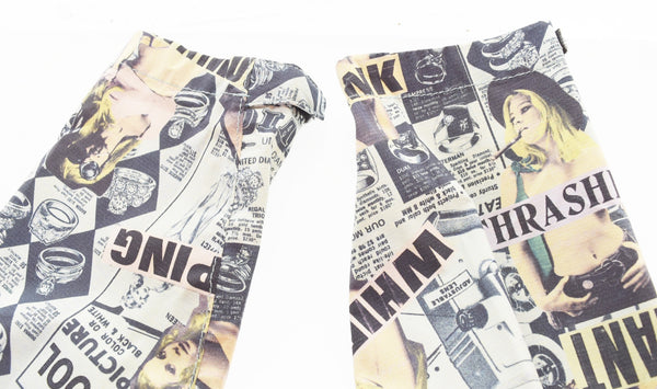 ヒステリックグラマー HYSTERIC GLAMOUR punishment school 総柄フーデッド ナイロンジャケット 0261AB06 ジャケット マルチカラー Sサイズ 103MT-3059