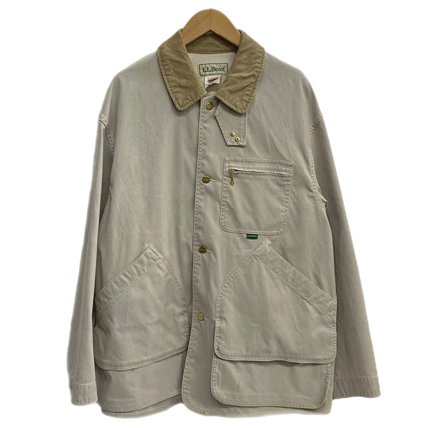 エルエルビーン L.L.Bean コーデュロイ襟 フィールドコート ジャケット ベージュ Lサイズ 201MT-4362