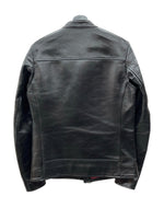 ローター ROTAR Neo RIDERS Semi Double ライダース セミ ダブル ダブルジップ バイカー レザー アウター 黒 rt1851006 ジャケット 無地 ブラック Mサイズ 104MT-1916