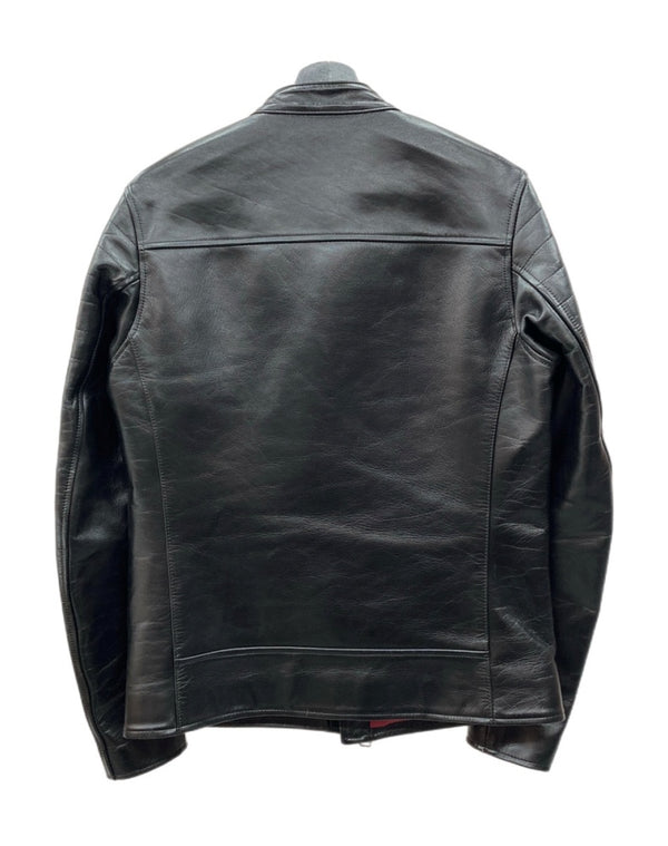 ローター ROTAR Neo RIDERS Semi Double ライダース セミ ダブル ダブルジップ バイカー レザー アウター 黒 rt1851006 ジャケット 無地 ブラック Mサイズ 104MT-1916