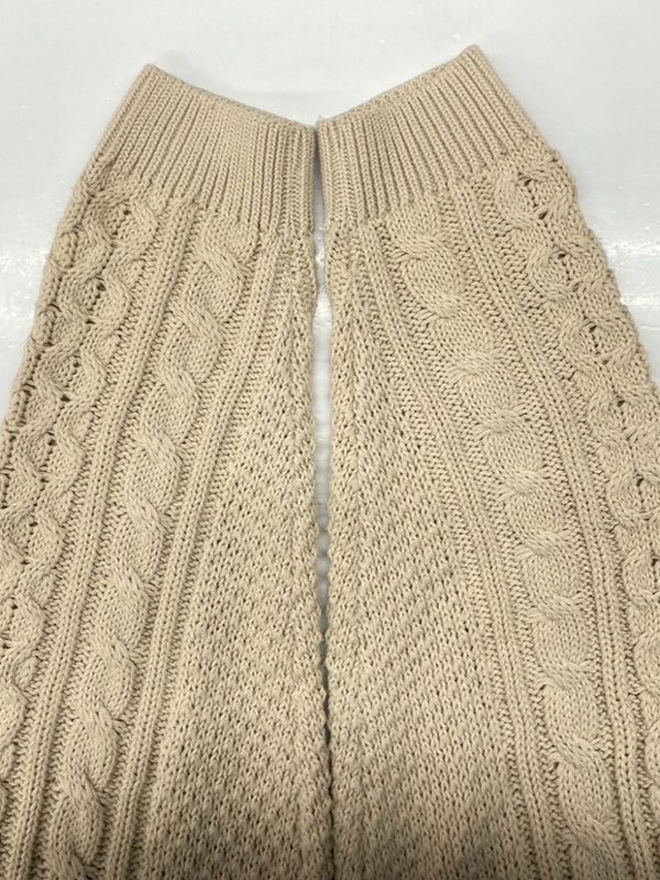 ナイキ NIKE CABLE KNIT SWEATER L/S ケーブル ニット セーター スウッシュ 薄茶色 DQ5177-206 セーター ロゴ ベージュ XLサイズ 104MT-633