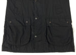 バブアー Barbour SL BEDALE JACKET ビデイル ジャケット ダブルジップ ノンオイル 裏チェック アウター 黒 MWX0529BK91 サイズ 36 ジャケット 無地 ブラック 104MT-1885
