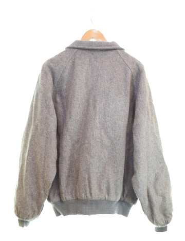 US US古着 70s THE FOX COLLECTION ウールブルゾン Made in USA 70's USA製 ジャケット グレー Lサイズ 103MT-3562