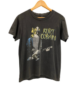 バンド band 90's～ 90年代 Kurt Cobain Nirvana カートコバーン ニルヴァーナ 追悼T シングルステッチ Tシャツ ブラック 101MT-4300