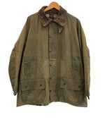 バブアー BARBOUR 90's 90年代 3ワラント BEAUFORT ビューフォート ワックス コットン オイルドジャケット ハーフコート VINTAGE ヴィンテージ A150 C46 ジャケット カーキ 101MT-5239