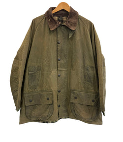バブアー BARBOUR 90's 90年代 3ワラント BEAUFORT ビューフォート ワックス コットン オイルドジャケット ハーフコート VINTAGE ヴィンテージ A150 C46 ジャケット カーキ 101MT-5239