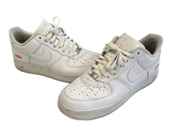 ナイキ NIKE ×SUPREME AIR FORCE 1 LOW WHITE シュプリーム エアフォース1 ロー ホワイト CU9225-100 メンズ靴 スニーカー ホワイト 28.5cm 101sh-2310