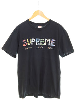 SUPREMEシュプリーム18SS Rocks Tee ロックス ロゴ Tシャツ Tシャツ ブラック Mサイズ 103MT-2706