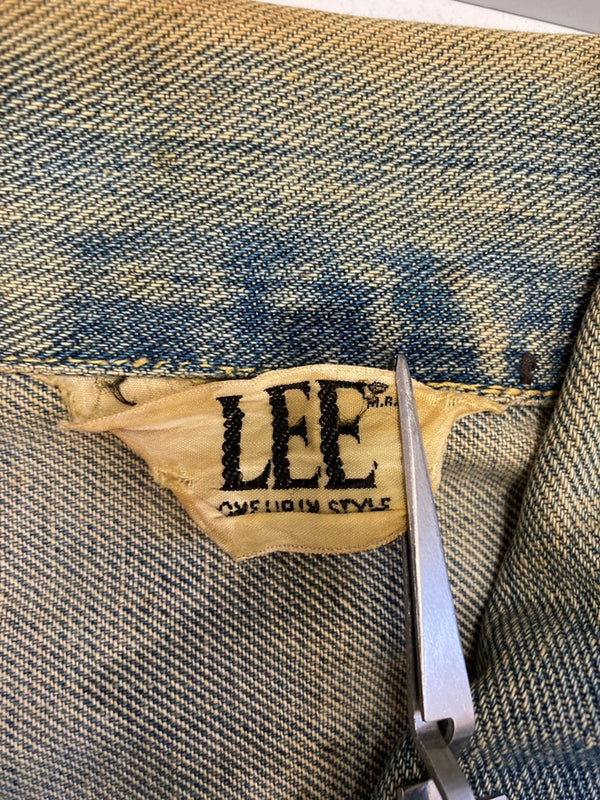 リー Lee 70s ヴィンテージ Vintage LEE 大文字タグ デニムジャケット Gジャン ジャケット ブルー 101MT-3226