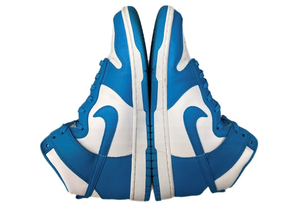 ナイキ NIKE 22年製 DUNK HIGH RETRO ダンク ハイ レトロ ノースカロライナ大学 シューズ 白 青 DD1399-400 メンズ靴 スニーカー ブルー 27.5cm 104S-842