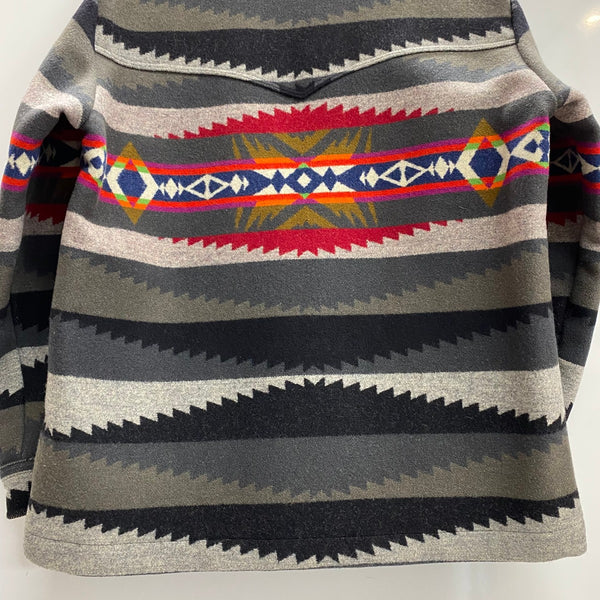 【曜日割引対象外】 ペンドルトン PENDLETON 80's HIGH GRADE WESTERN WEAR ネイティブ柄 USA製 ウール ジャケット グレー 201MT-4774 VB