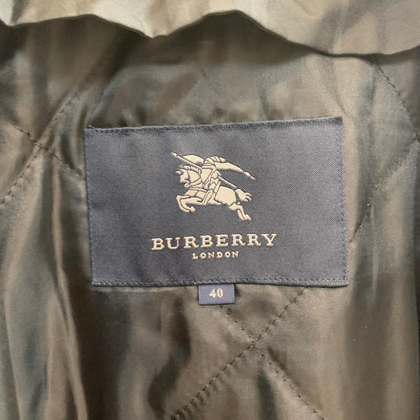 バーバリー Burberry BURBERRYLONDON チェスターコート FRA80-027 コート チェック ブラック 40サイズ 201LT-302