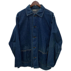 【曜日割引対象外】 ヴィンテージ vintage ~70's エンジニアジャケット ドーナツボタン ジャケット ブルー 201MT-3514 VB