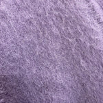 ワコマリア WACKO MARIA モヘヤ ウール混 カーデ ロゴ カーディガン ワンポイント カーディガン パープル Lサイズ 201MT-3708