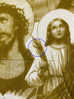 シュプリーム SUPREME Jesus and Mary Hooded Sweatshirt Gold ジーザス マリア キリスト 総柄 フーディ パーカー パーカ イエロー Mサイズ 101MT-4060