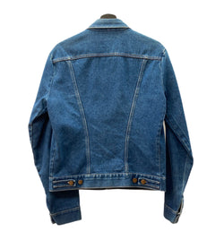 ラングラー Wrangler 70's 70年代 Vintage ヴィンテージ デニム Gジャン トラッカージャケット 4ポケット 青  サイズ 38 ジャケット 無地 ブルー 104MT-1262