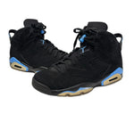 ナイキ NIKE エアジョーダン6 レトロ "UNC" AIR JORDAN 6 RETRO UNC 384664-006  メンズ靴 スニーカー ブラック 28.5サイズ 201-shoes979