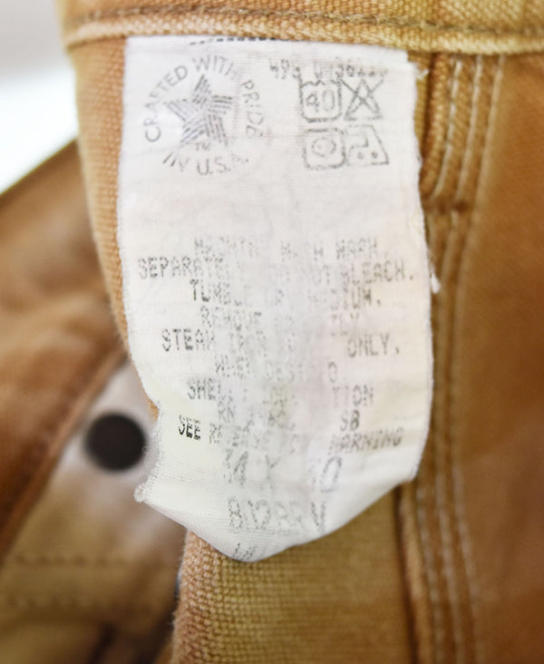 カーハート Carhartt  USA製 リペア ペインターパンツ ボトムスその他 ブラウン 103MB-500