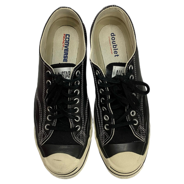ダブレット doublet コンバース CONVERSE ALLSTAR × JACK PARCELL HYBRID SNEAKER コラボ 24SS58FT58 メンズ靴 スニーカー ブラック 27cmサイズ 201-shoes1324