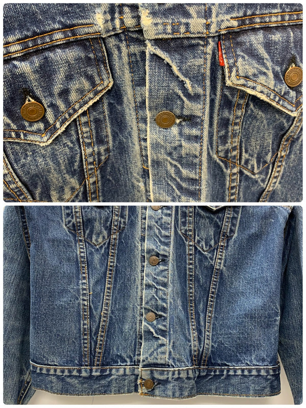 【曜日割引対象外】 リーバイス Levi's 70's 70505 デニムジャケット USA製 4th BigE ケアタグ ジャケット 201MT-3220 VB