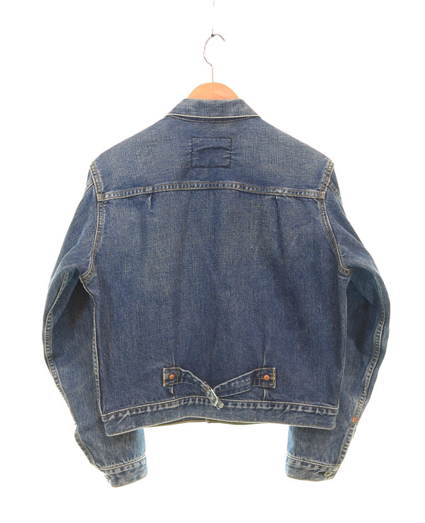 リーバイス Levi's 90s 日本製 71506XX デニムジャケット 1st  大戦モデル BIGE 90's ドーナツボタン ビッグE 36 ジャケット ブルー 103MT-3274