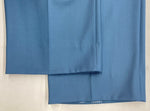 ビューティフルピープル beautiful people worsted gabardine wide straight pants ワイド スラックス パンツ ジップフライ ズボン 青 無地 1425105005 スラックス ブルー サイズ 40 104MB-139