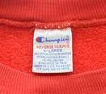 チャンピオン Champion 90s 90's 刺繍タグ REVERSE WEAVE リバースウィーブ USA製 script logo スクリプト ロゴ XL スウェット レッド 103MT-2619