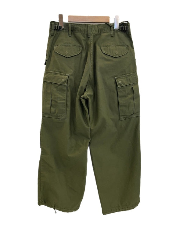ミリタリー Military M-65 M65 フィールドパンツ ミリタリーパンツ アルミジップ カーゴパンツ カーキ 101MB-693
