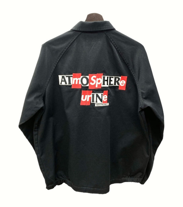 シュプリーム SUPREME 20AW × ANTIHERO アンタイヒーロー Snap Front Twill Jacket スナップ フロント ツイル ジャケット 薄手 黒 ジャケット ロゴ ブラック Mサイズ 104MT-993