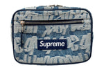 シュプリーム SUPREME 22SS FAT TIP JACQUARD DENIM WAIST BAG ファット ティップ ジャカード デニム ウエスト バッグ 青 バッグ メンズバッグ ボディバッグ・ウエストポーチ ロゴ ブルー 104B-58