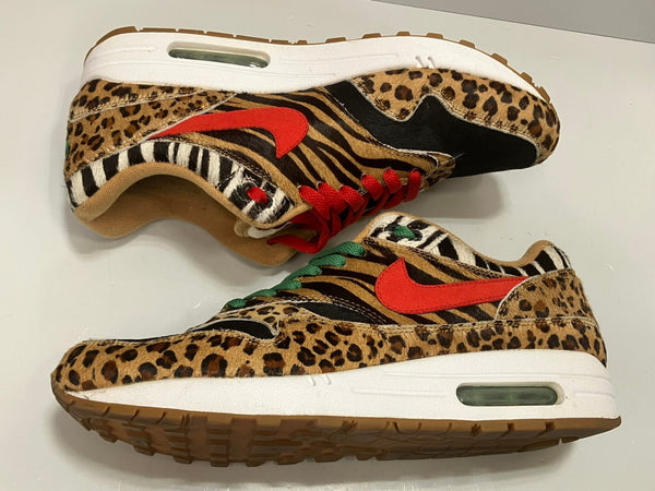 ナイキ NIKE atmos Air Max 1 DLX Animal Pack/Safari アトモス エアマックス1 アニマルパック/サファリ AQ0928-700 メンズ靴 スニーカー ベージュ 28.5cm 101-shoes1776