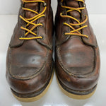【曜日割引対象外】 レッドウィング RED WING 90's~ アイリッシュセッター 寒冷地仕様 8 1/2 USA製 879 メンズ靴 ブーツ ワーク ブラウン 26.5cmサイズ 201-shoes1558 VB
