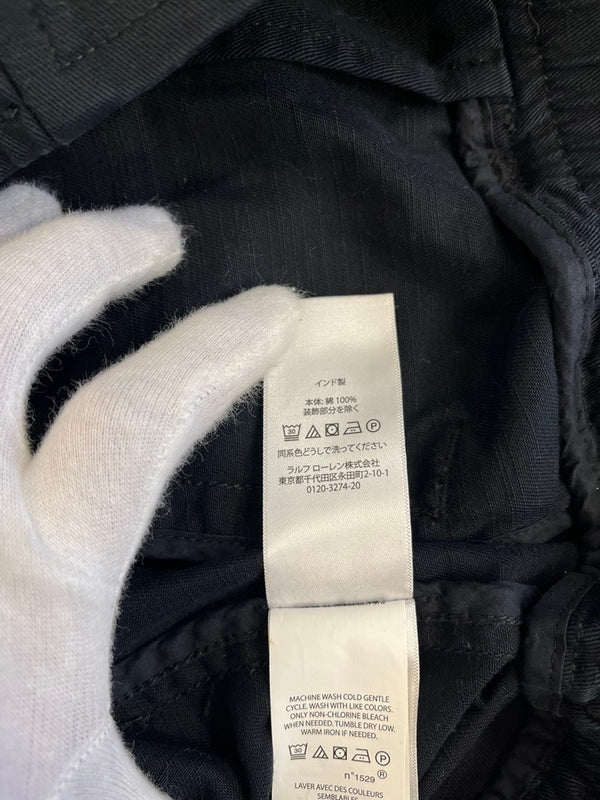 ラルフローレン RalphLauren コットン スイングトップ 黒 ジャケット ブラック Sサイズ 101LT-159