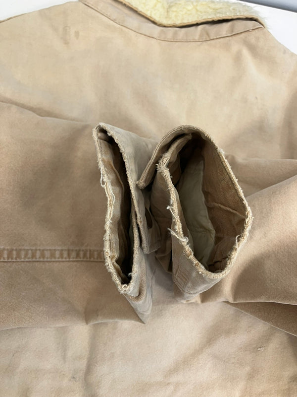 ヴィンテージ vintage 60's 60年代 POWER HOUSE パワーハウス ダック カバーオール ハンティングジャケット ボアライナー - ジャケット ベージュ 101MT-4759