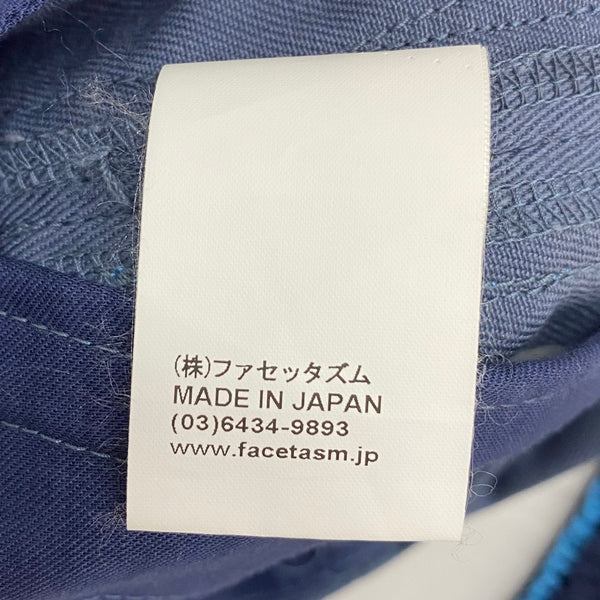 ファセッタズム FACETASM 24SS フリル ショーツ FRILL SHORTS SRO-PT-U02 ハーフパンツ ブルー 4サイズ 201MB-1141