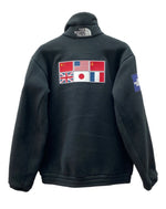 ザノースフェイス THE NORTH FACE Trans Antarctica Fleece Jacket トランス アンタークティカ フリース ジャケット ジップアップ アウトドア 黒 NA72235 ジャケット ロゴ ブラック Mサイズ 104MT-1413