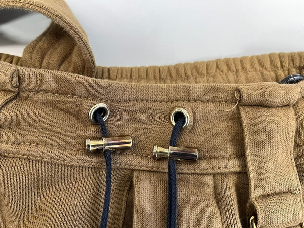 バルマン BALMAIN スウェットパンツ サスペンダーパンツ サルエルパンツ  S6HJ500C820 ボトムスその他 ブラウン SSサイズ XS 101MB-643