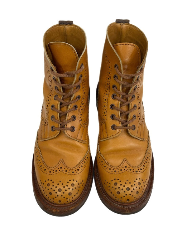 トリッカーズ Trickers カントリーブーツ エイコンアンティーク  ウィングチップ   L5180 レディース靴 ブーツ その他 ブラウン サイズ5 フィッティング4 101sh-2119