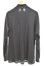 パタゴニア PATAGONIA キャプリーン ミッド ウェイトジップ ネック 長袖カットソー ロンT ブラック LLサイズ 103MT-3222