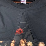 【曜日割引対象外】 バンド band エアロスミス Aerosmith 2001 WORLD TOUR Tシャツ ブラック XLサイズ 201MT-3599 VB